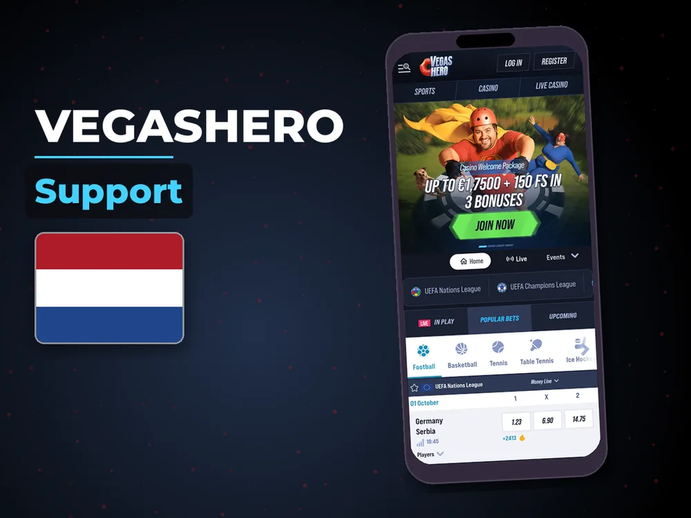 Vegashero - Support