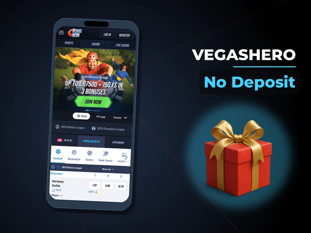 Vegashero - No Deposit
